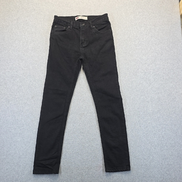 Levi's Other - Levi’s 510 Skinny Jeans Black Stretch Denim Youth 16 Reg W28 L30